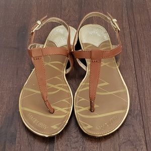 Sam & Libby brown/camel Sandals